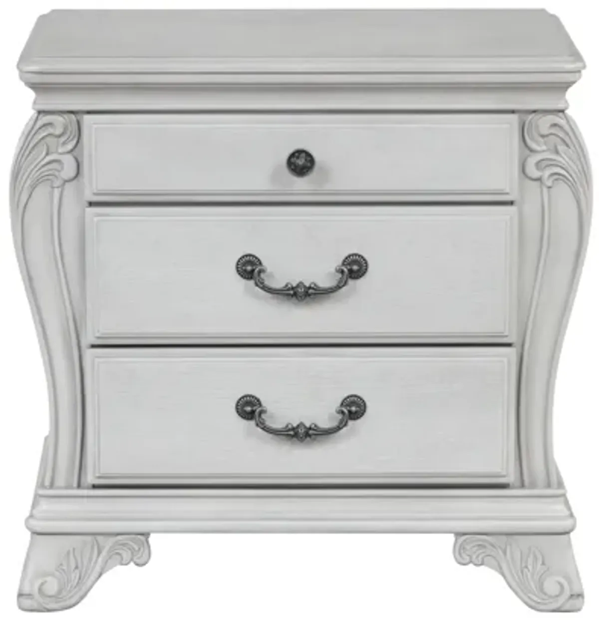 Cambria Nightstand in Mist Gray