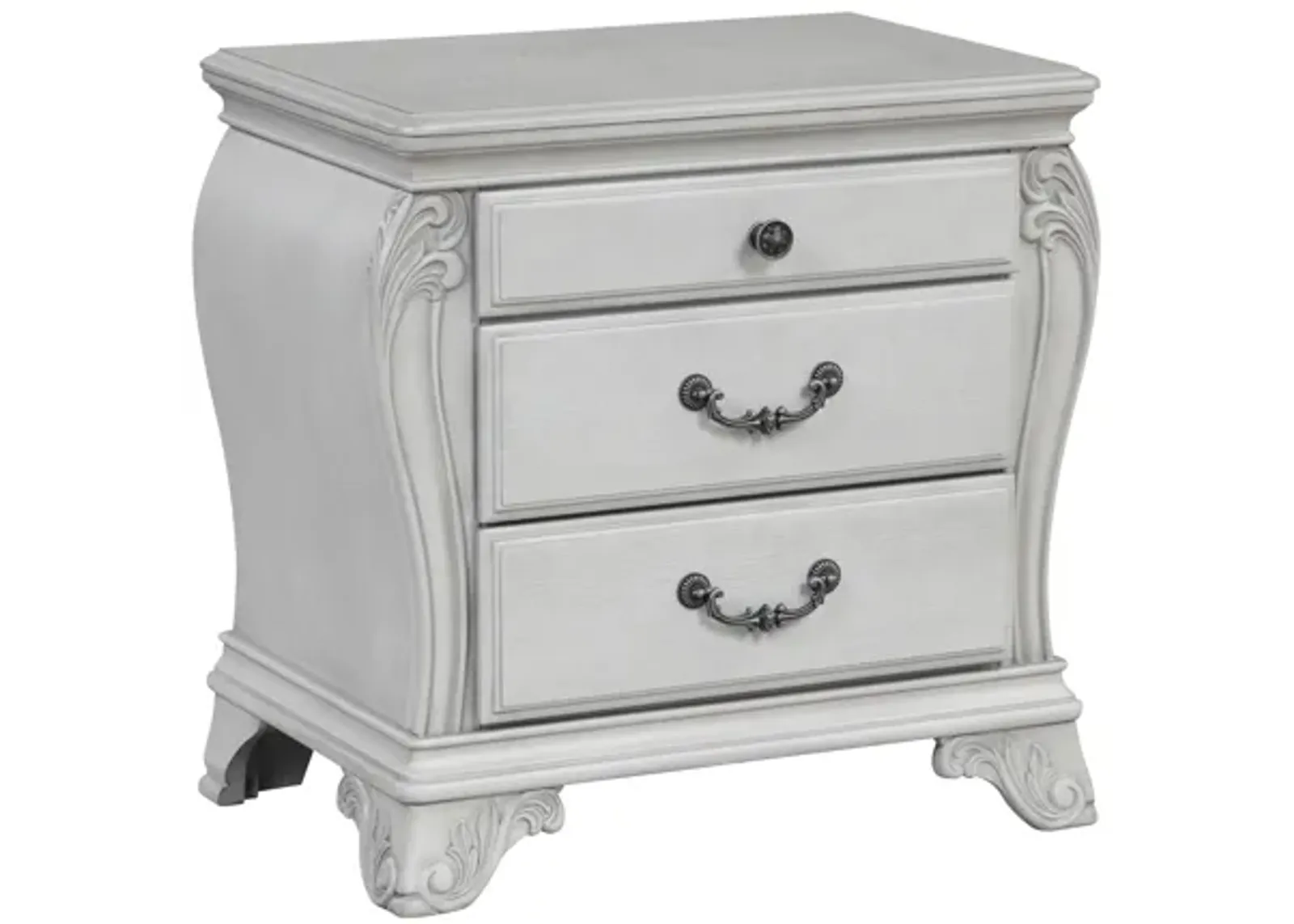 Cambria Nightstand in Mist Gray