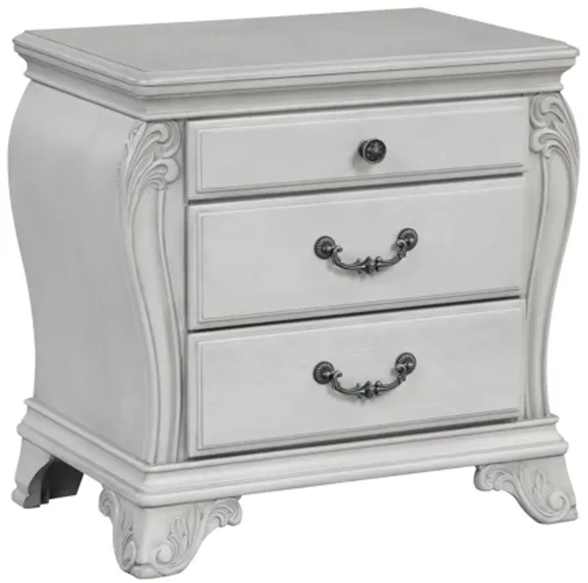 Cambria Nightstand in Mist Gray