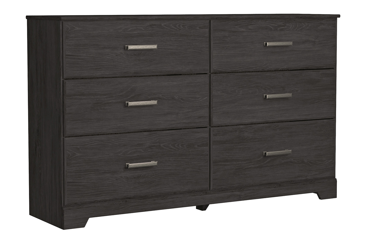 Stelsie Dresser in Dark Charcoal