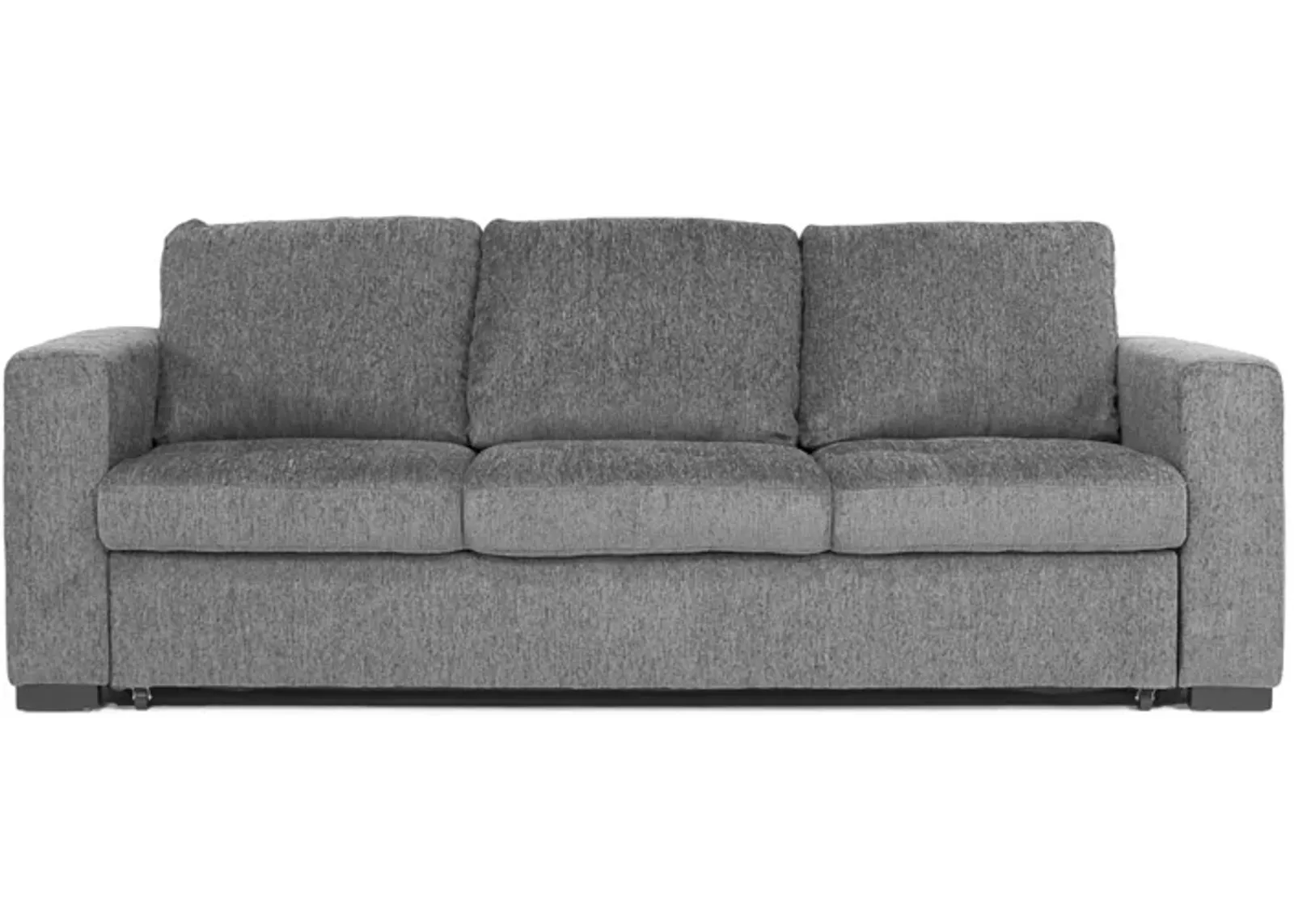 Claire Queen Pullout Sofa in Posh Smoke