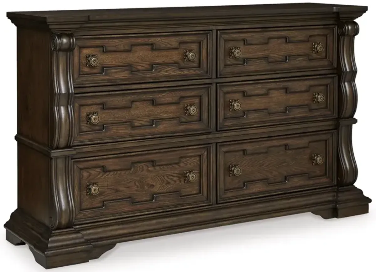 Maylee Dresser in Dark Brown