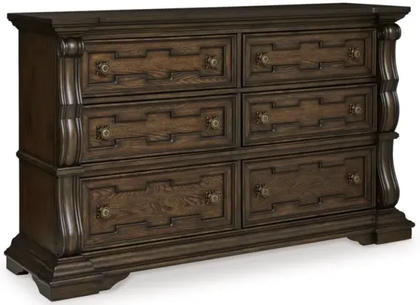 Maylee Dresser in Dark Brown