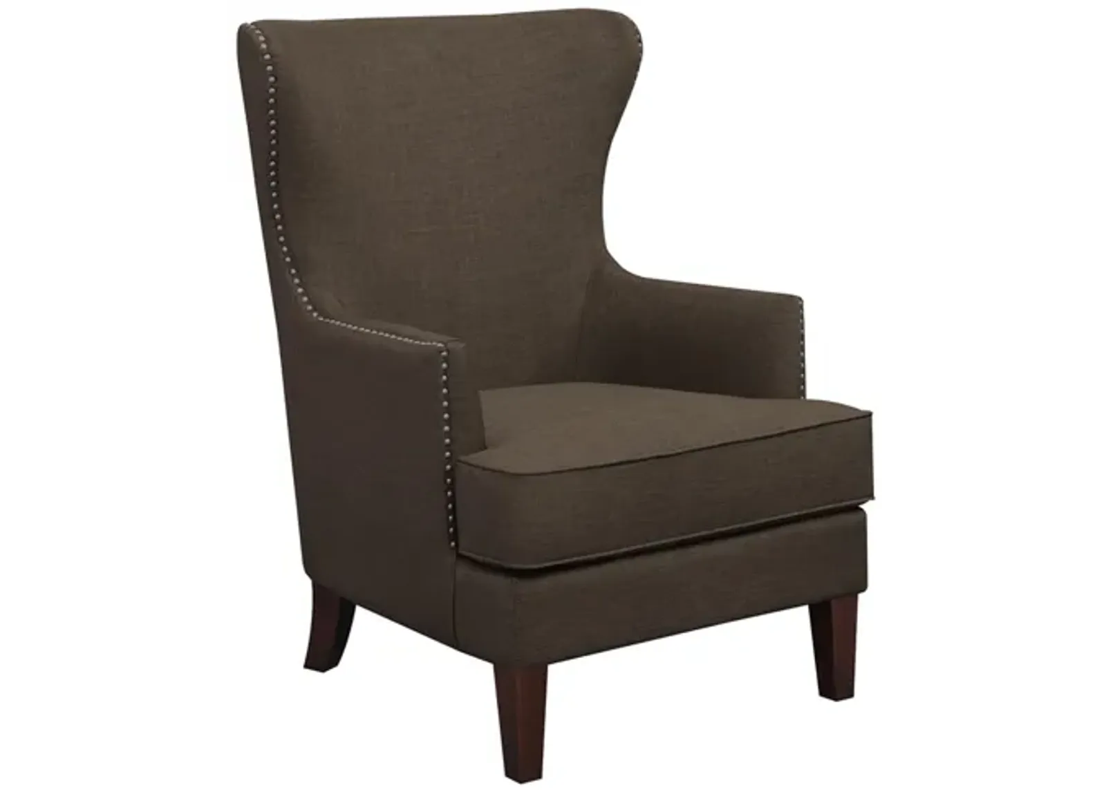 Avery Accent Chair in Chocolate