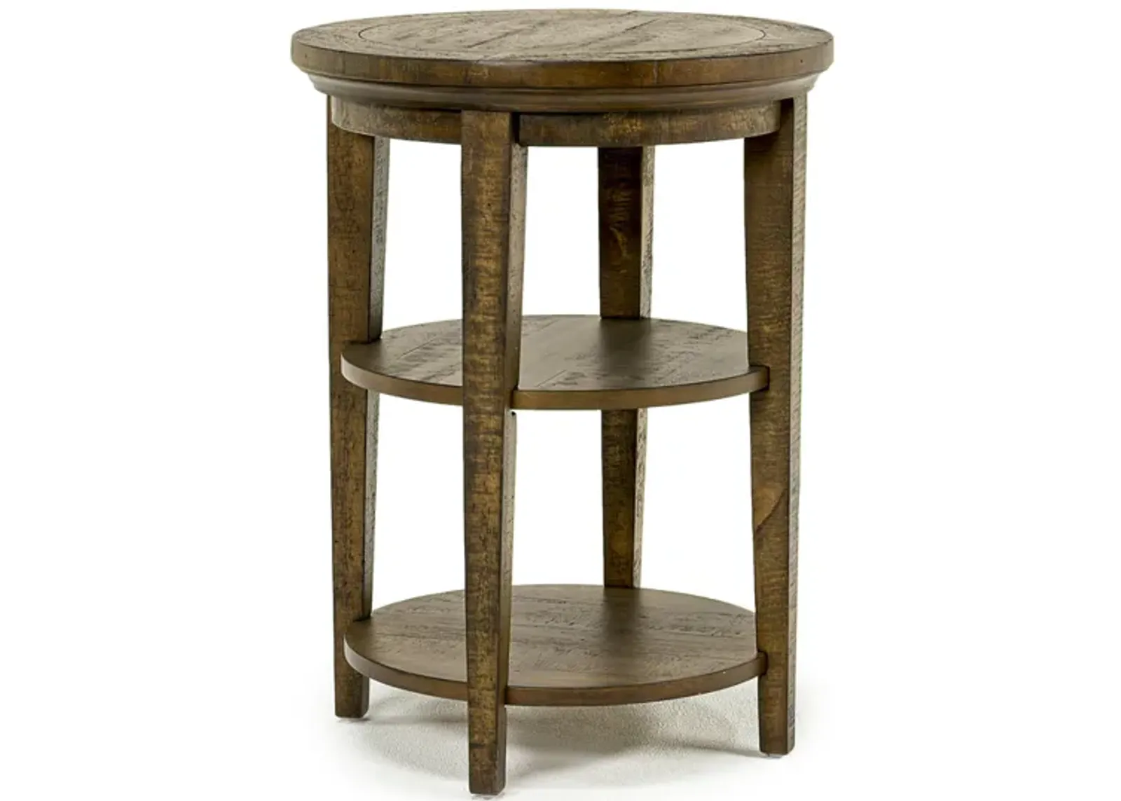 Bay Creek End Table in Nutmeg, Round