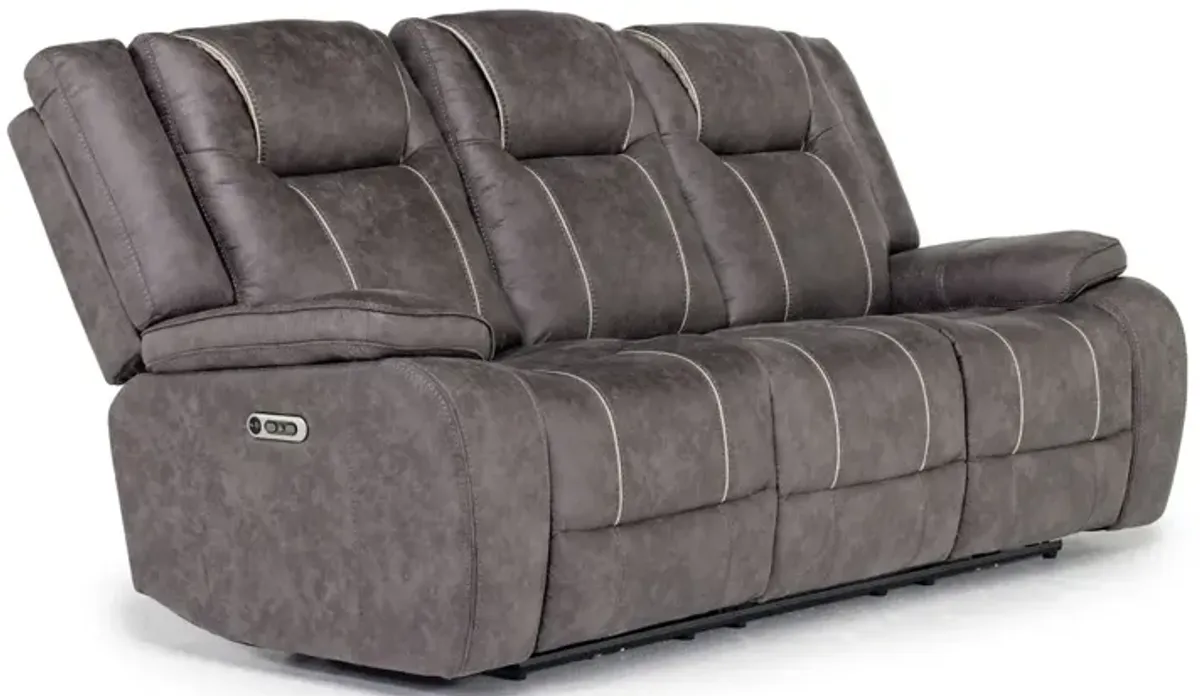 Blake 2 Power Sofa in Reina Mink