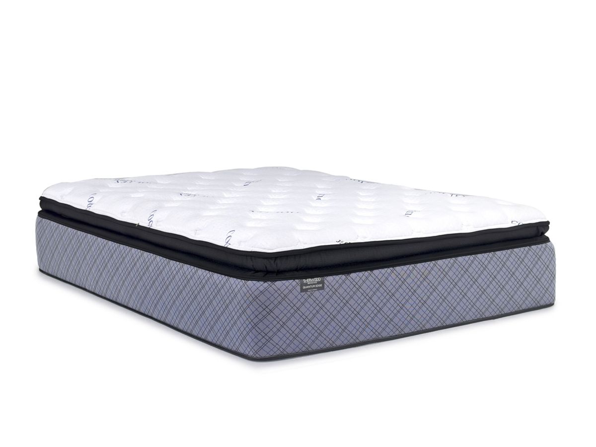 Sherwood Quantum Edge Jumbo Pillow Top Mattress, Full