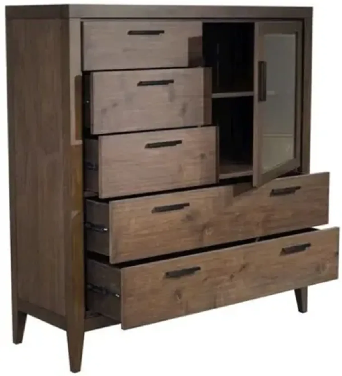 Boracay Armoire in Wild Oats Brown