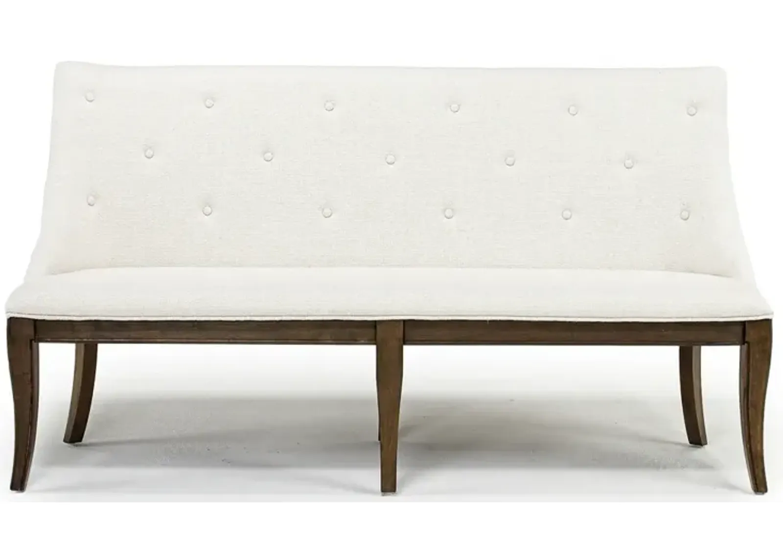 Roxy Dining Bench in Homestead Brown, Upholstered