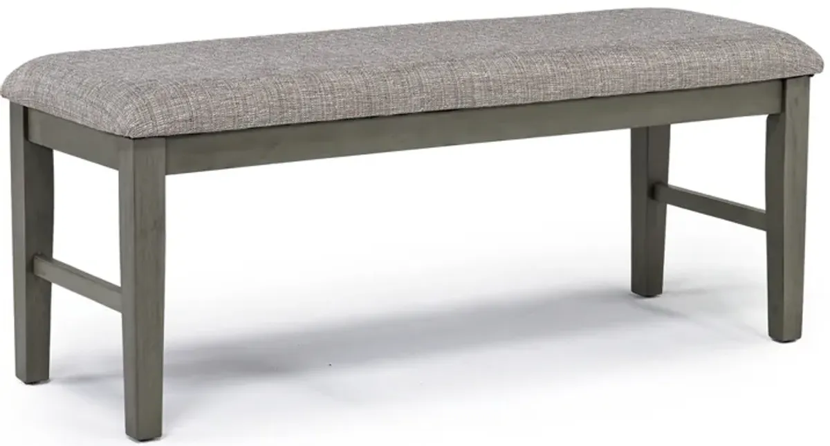 Napa Dining Bench in Gray