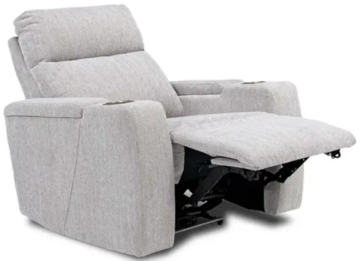 Rhys 2 Power Recliner in Pewter