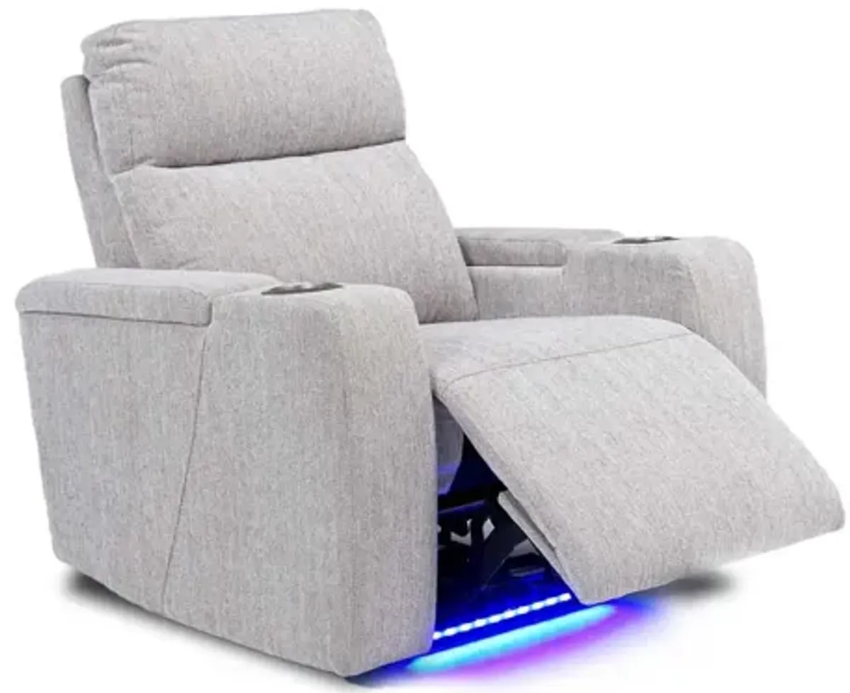 Rhys 2 Power Recliner in Pewter