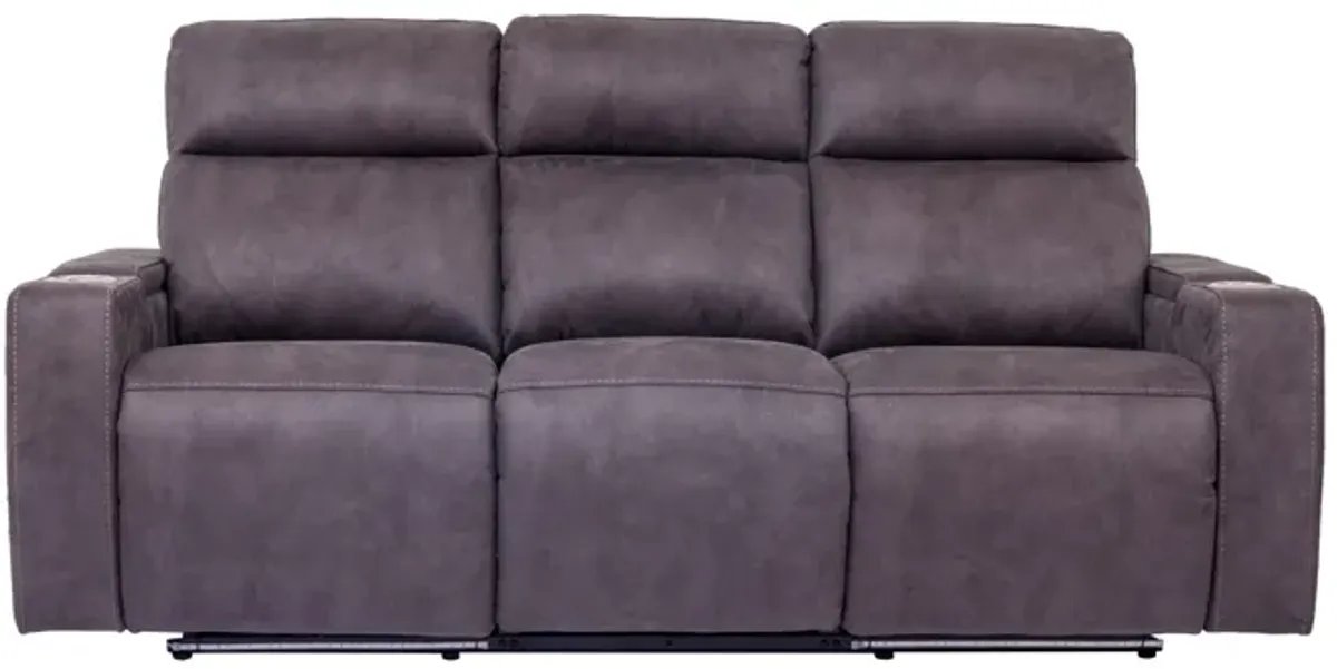 Rhys 2 Power Sofa in Gray