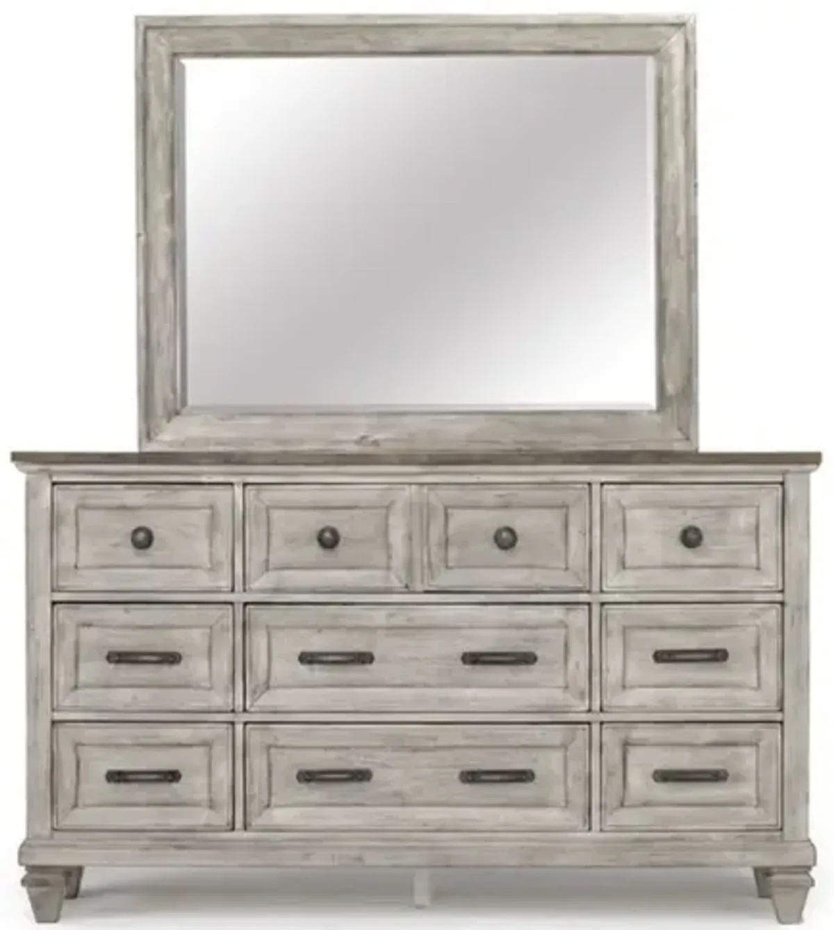 Mariana Mirror in Vintage Creme