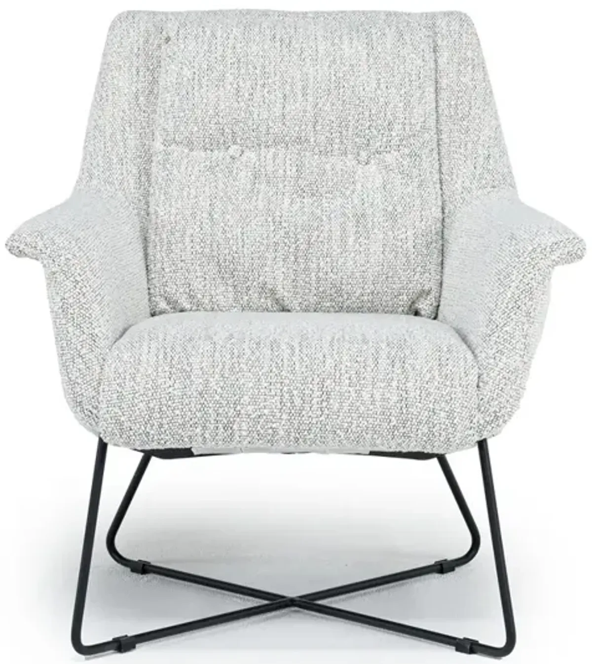 Adelaide Accent Chair in Boucle White