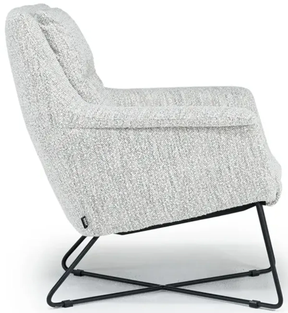Adelaide Accent Chair in Boucle White