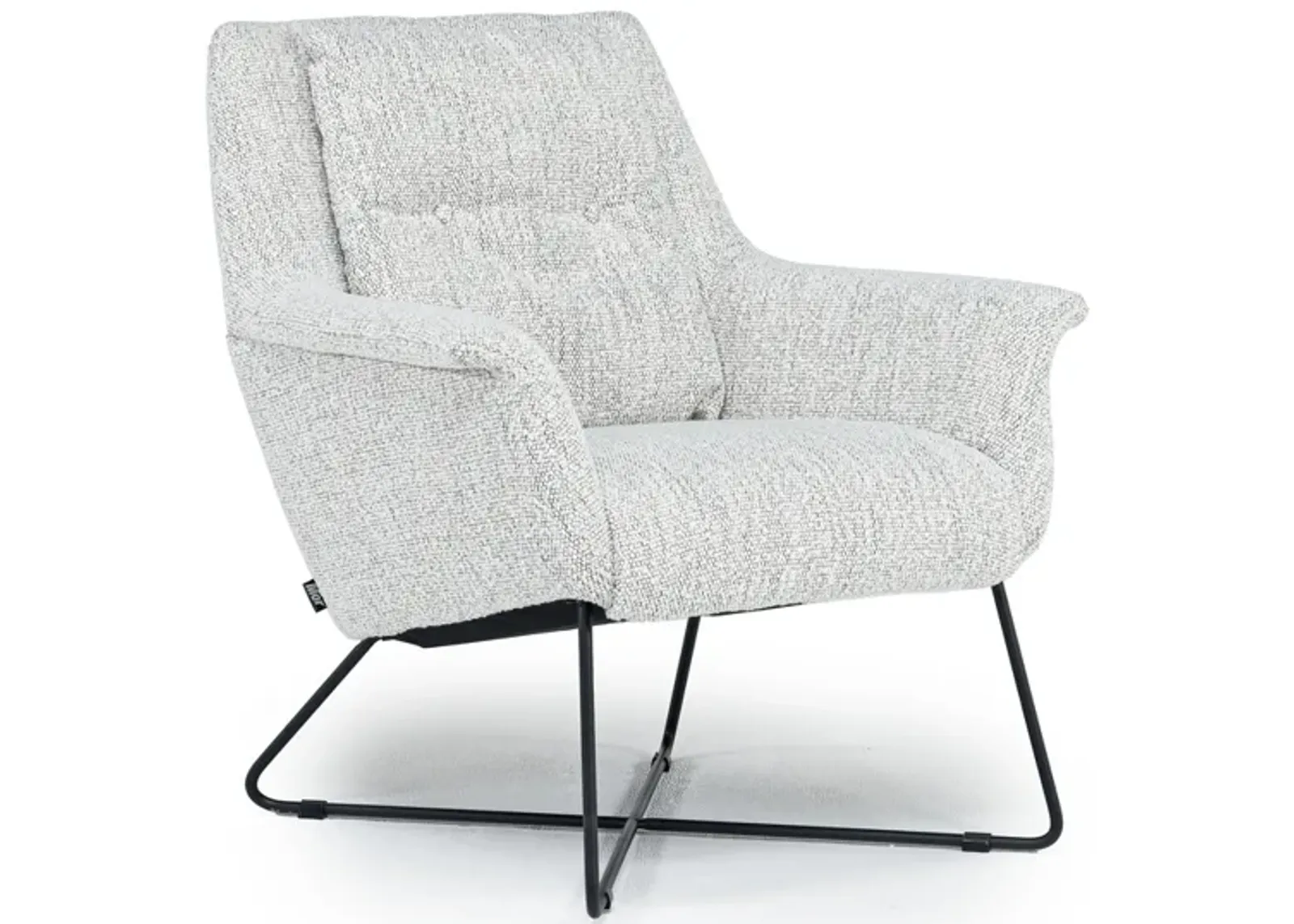 Adelaide Accent Chair in Boucle White