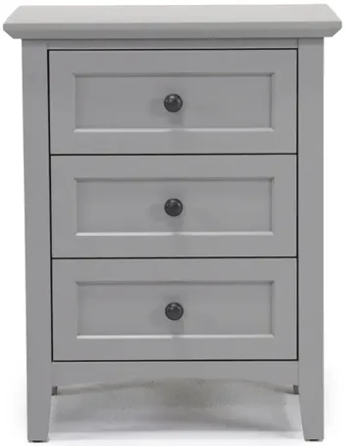 Grace Nightstand in Elephant Gray