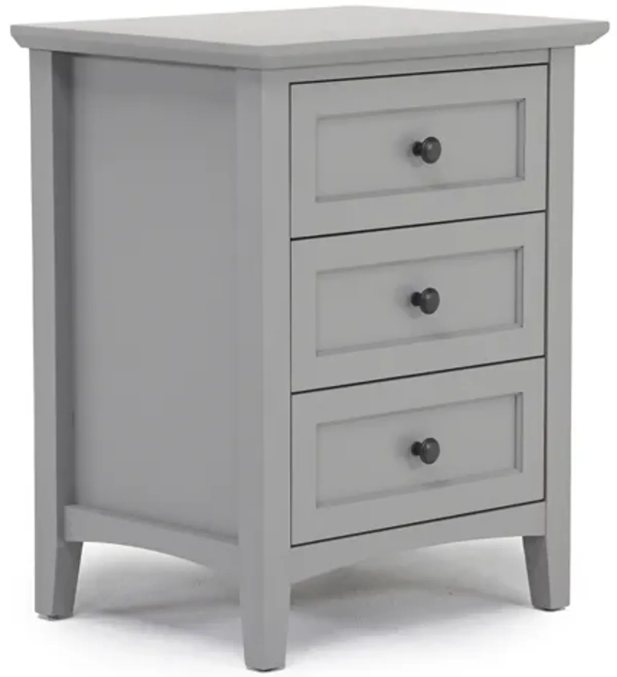 Grace Nightstand in Elephant Gray