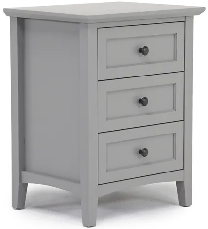 Tempe Open Top Bookcase in Gray Stone, 32 Inch