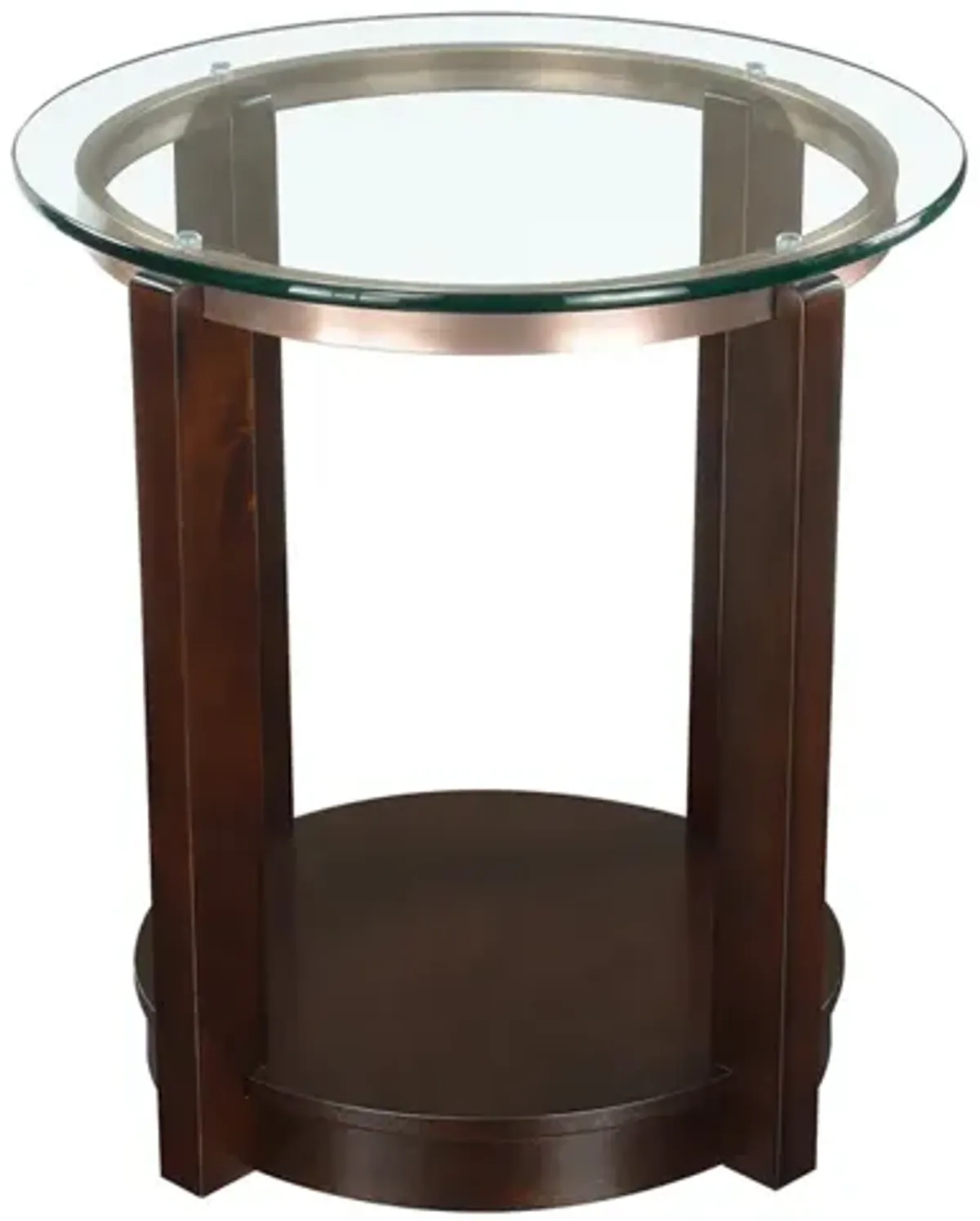 Benton End Table in Espresso