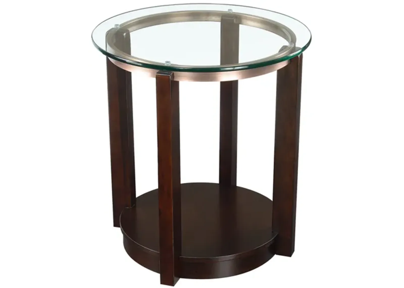 Benton End Table in Espresso