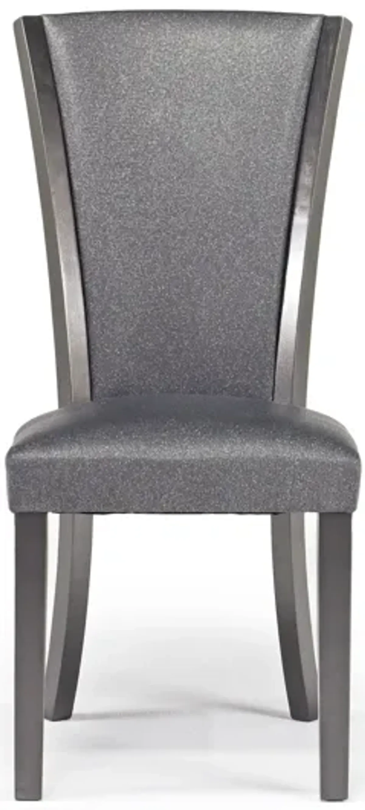 Platina Side Chair in Glitter Gray