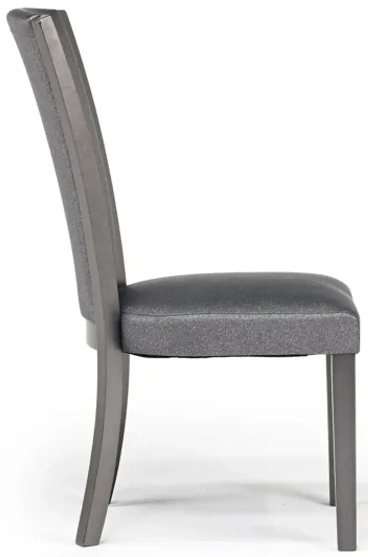 Platina Side Chair in Glitter Gray