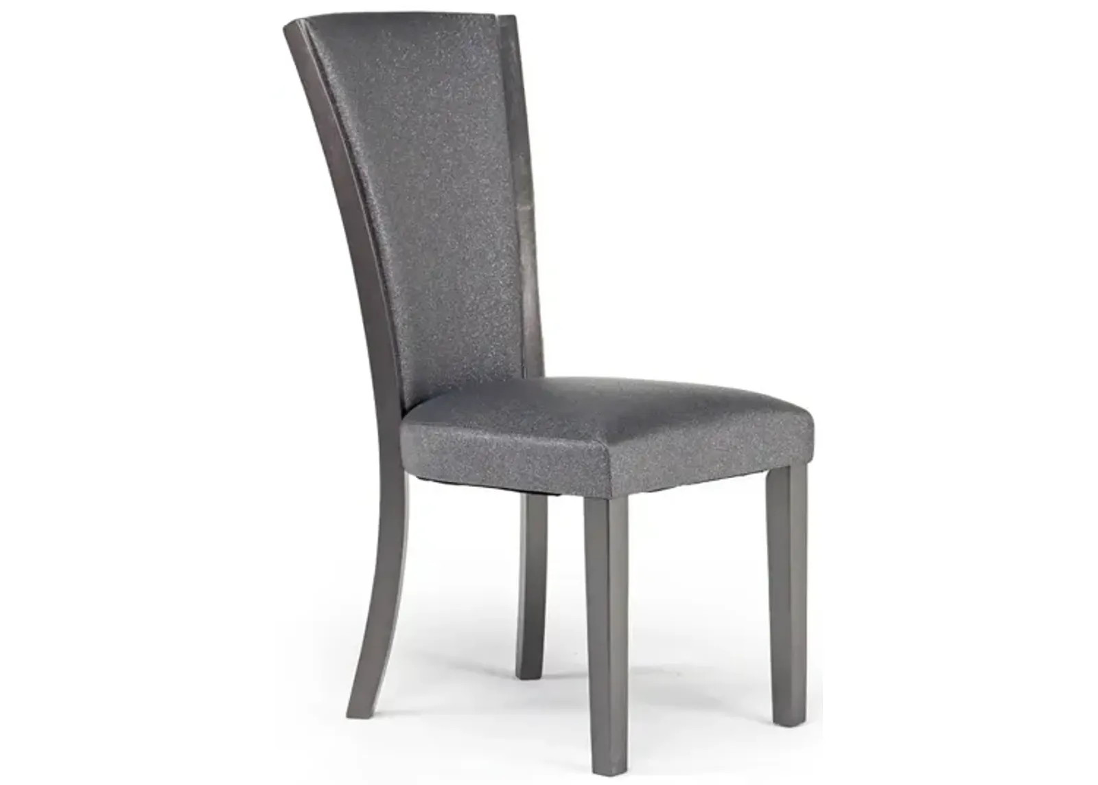 Platina Side Chair in Glitter Gray