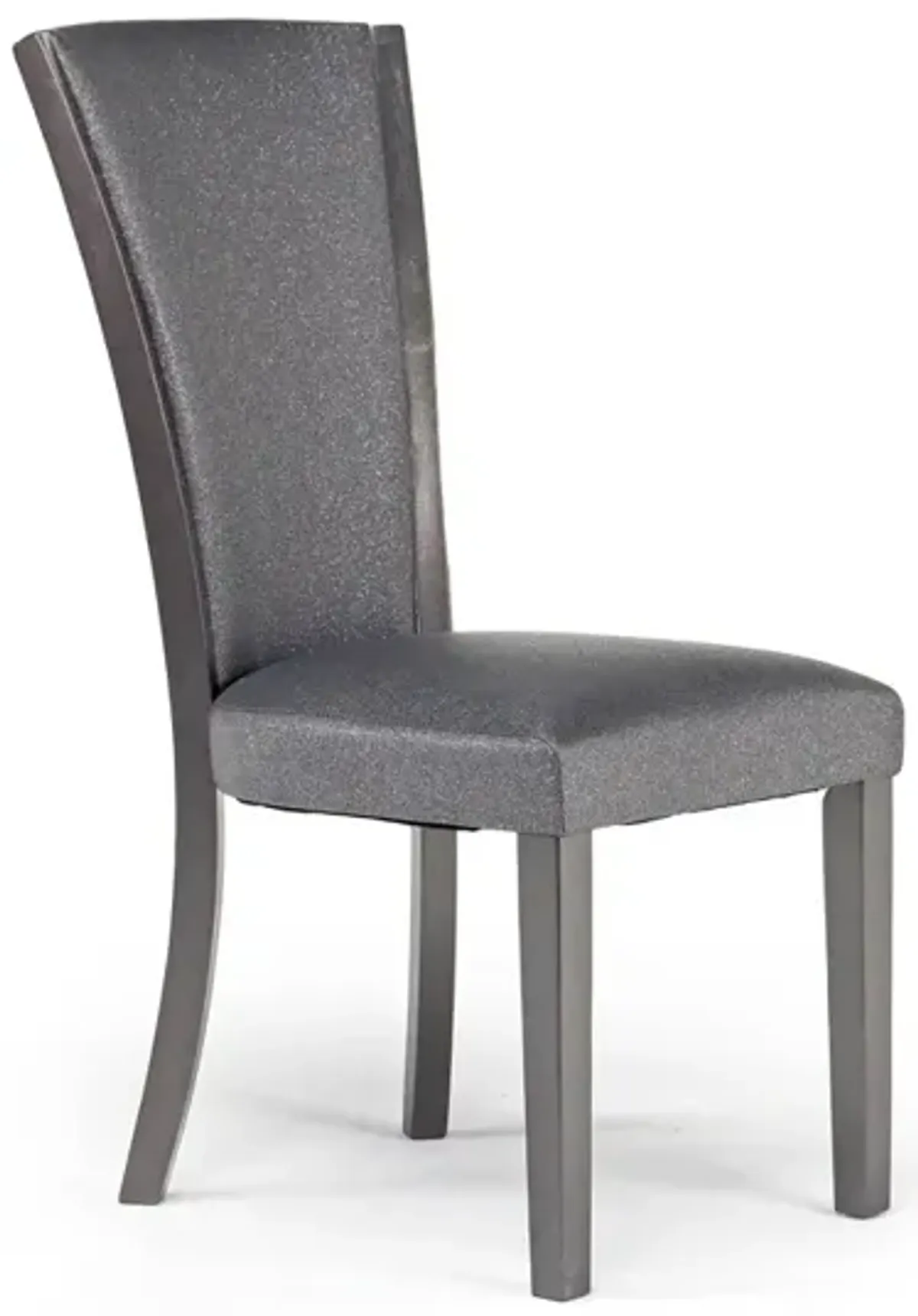 Platina Side Chair in Glitter Gray