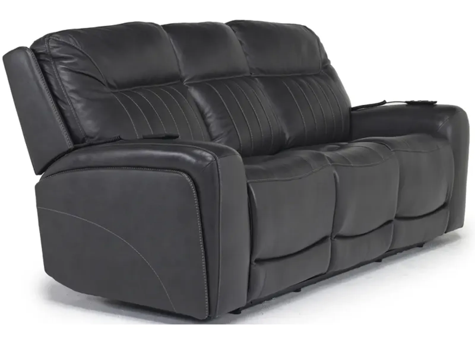 Banks 3 Power Sofa in Chesapeake Charcoal