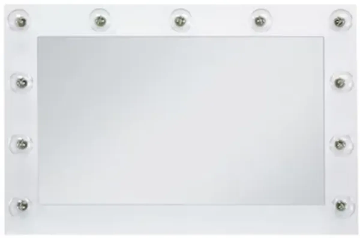 Ariana Vanity Mirror in White