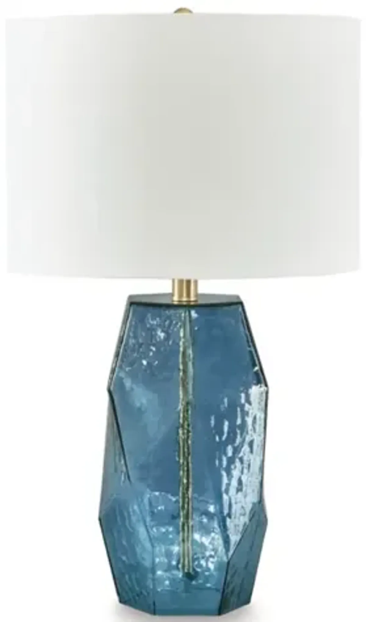 Tallow Table Lamp in Blue