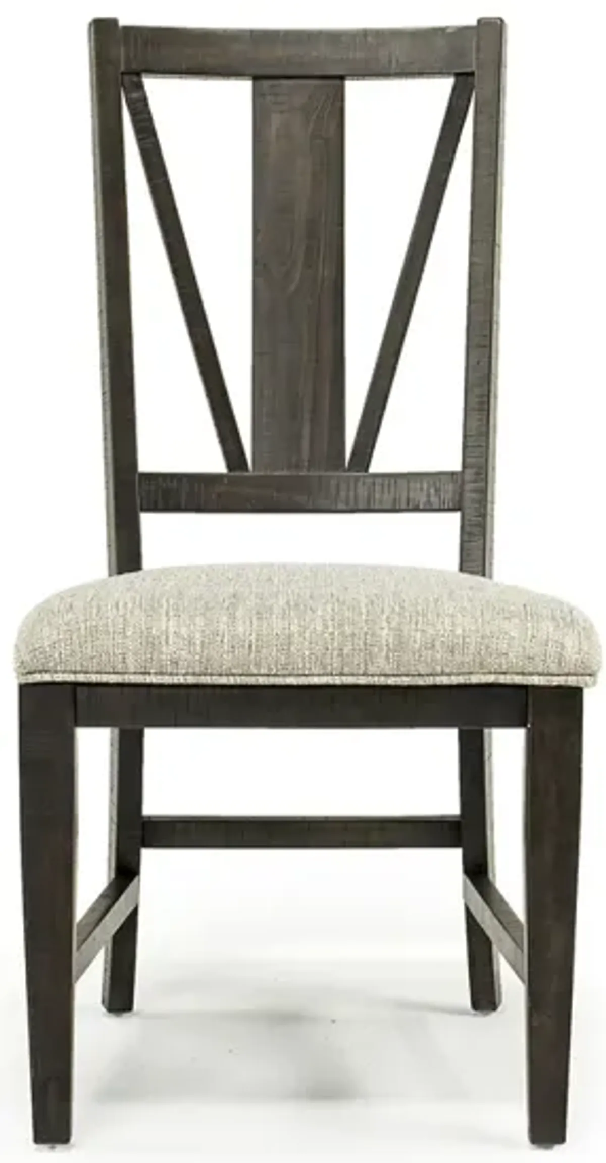 Bay Creek Side Chair in Graphite, V-Back