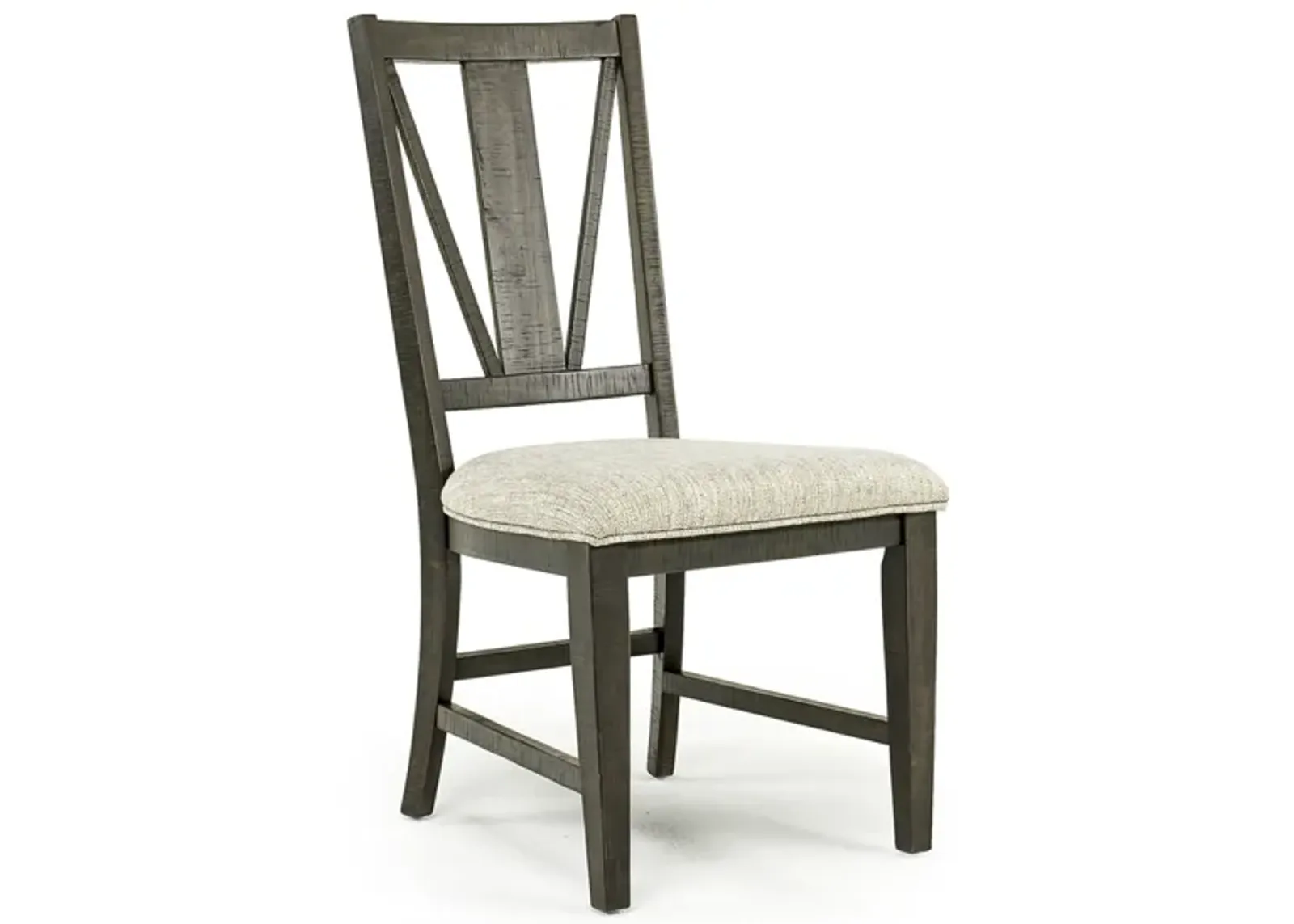 Bay Creek Side Chair in Graphite, V-Back