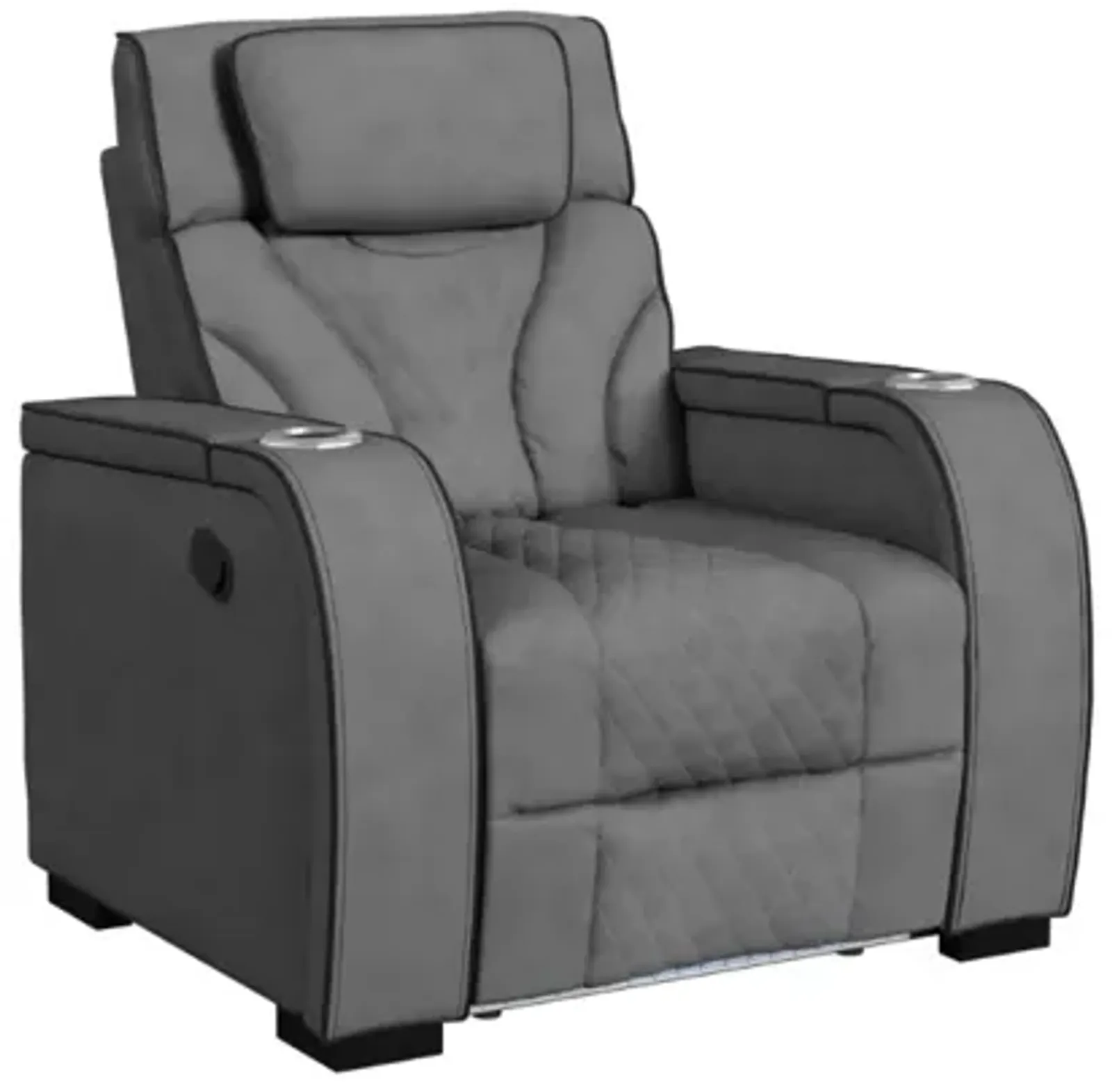Blitz Recliner in Simba Slate