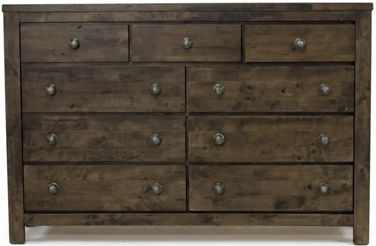 Blue Ridge Dresser in Rustic Gray