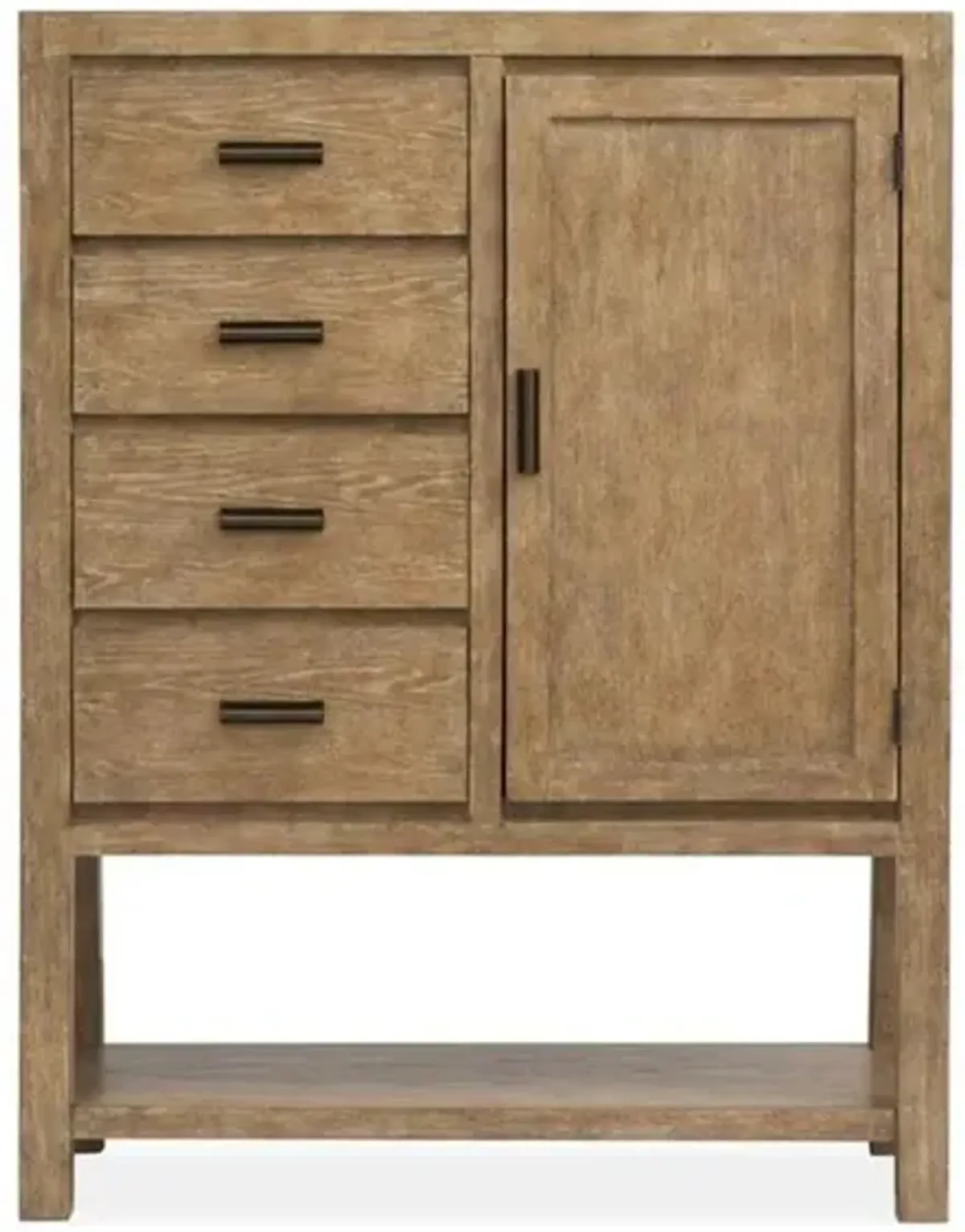 Aspen Valley Door Chest in Sierra Brown