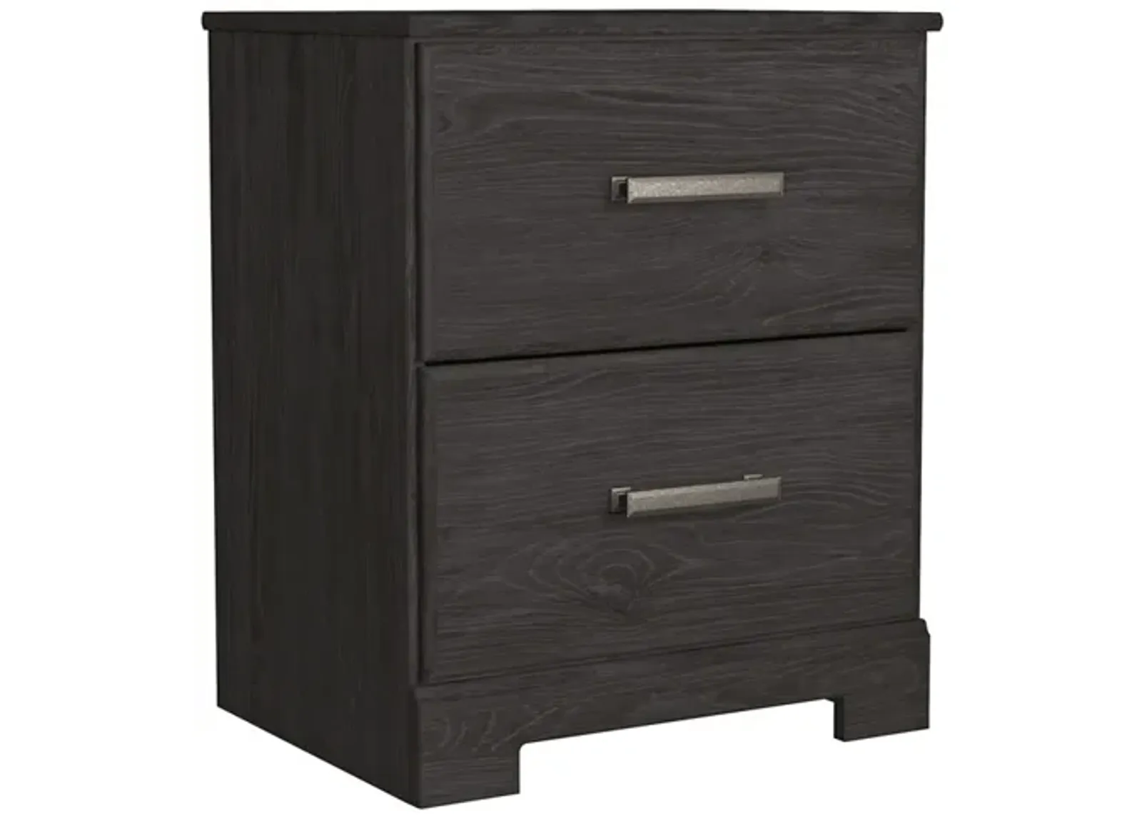 Stelsie Nightstand in Dark Charcoal