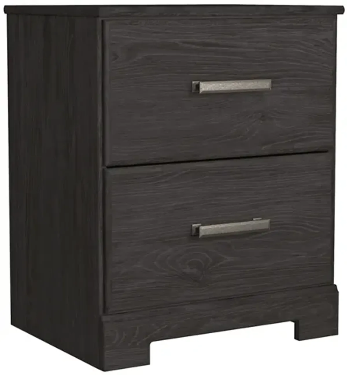 Stelsie Nightstand in Dark Charcoal