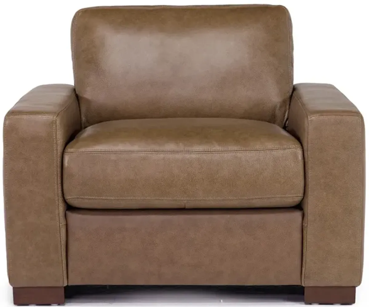 York Chair in York Chestnut Leather