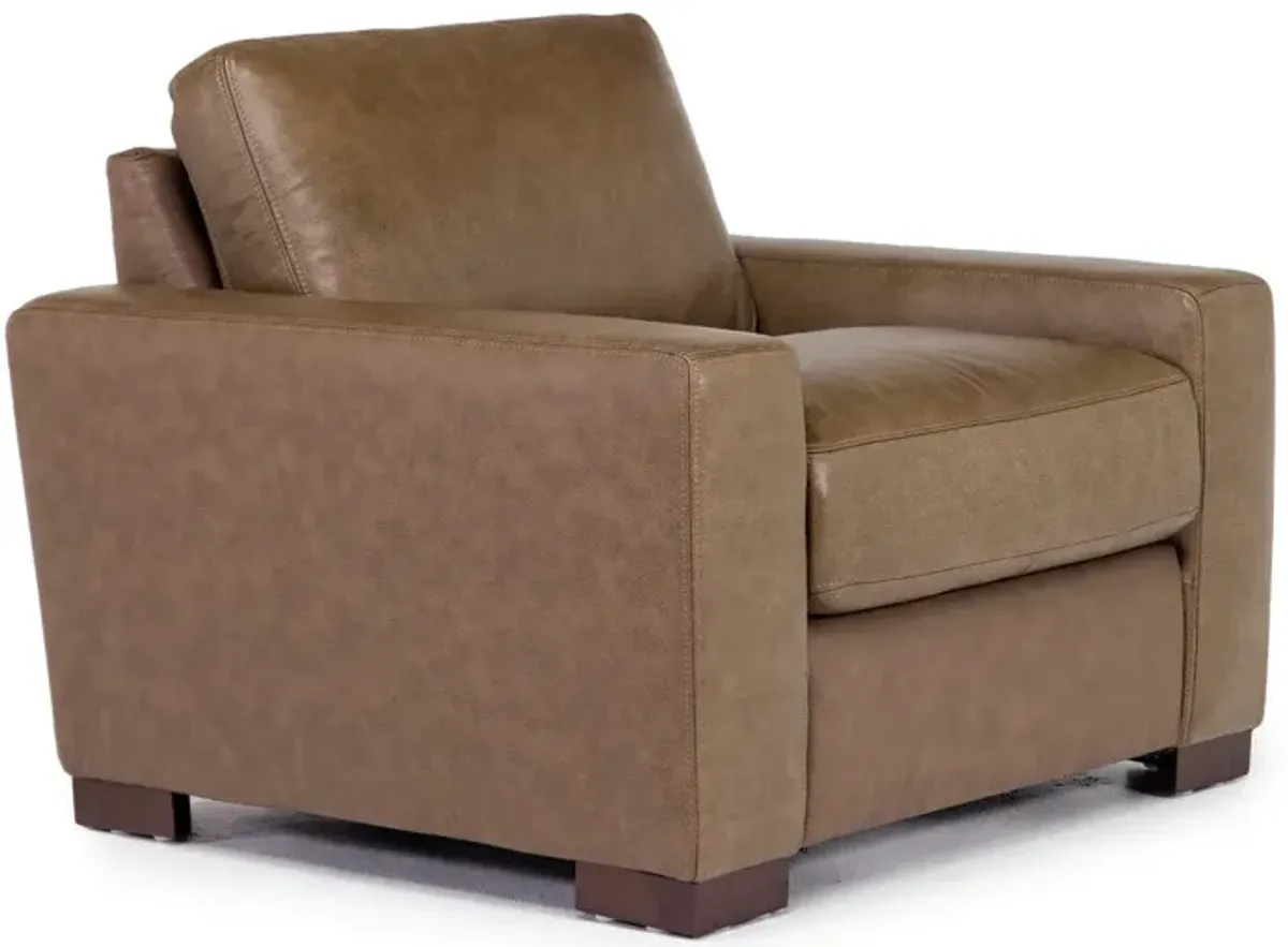 York Chair in York Chestnut Leather