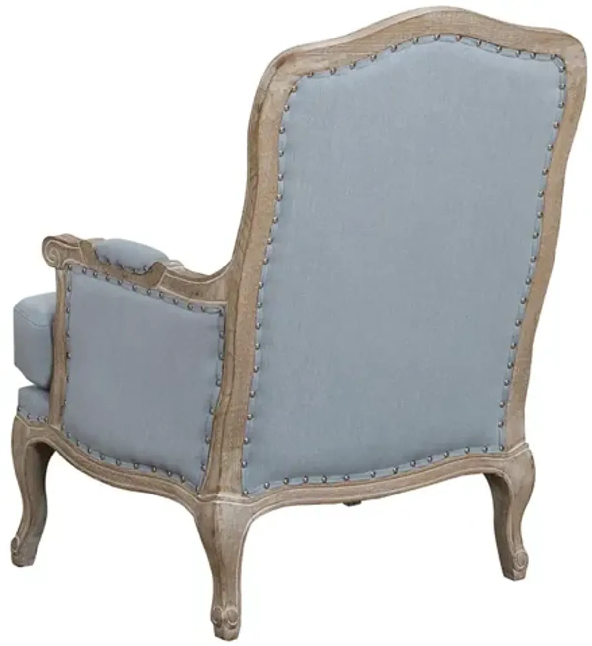 Regal Accent Chair in Light Blue