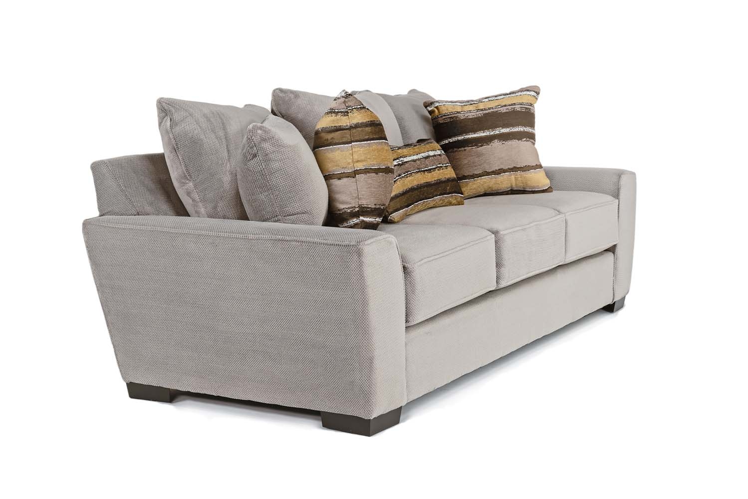 Oracle Large Sofa in Cooper Platinum, Down