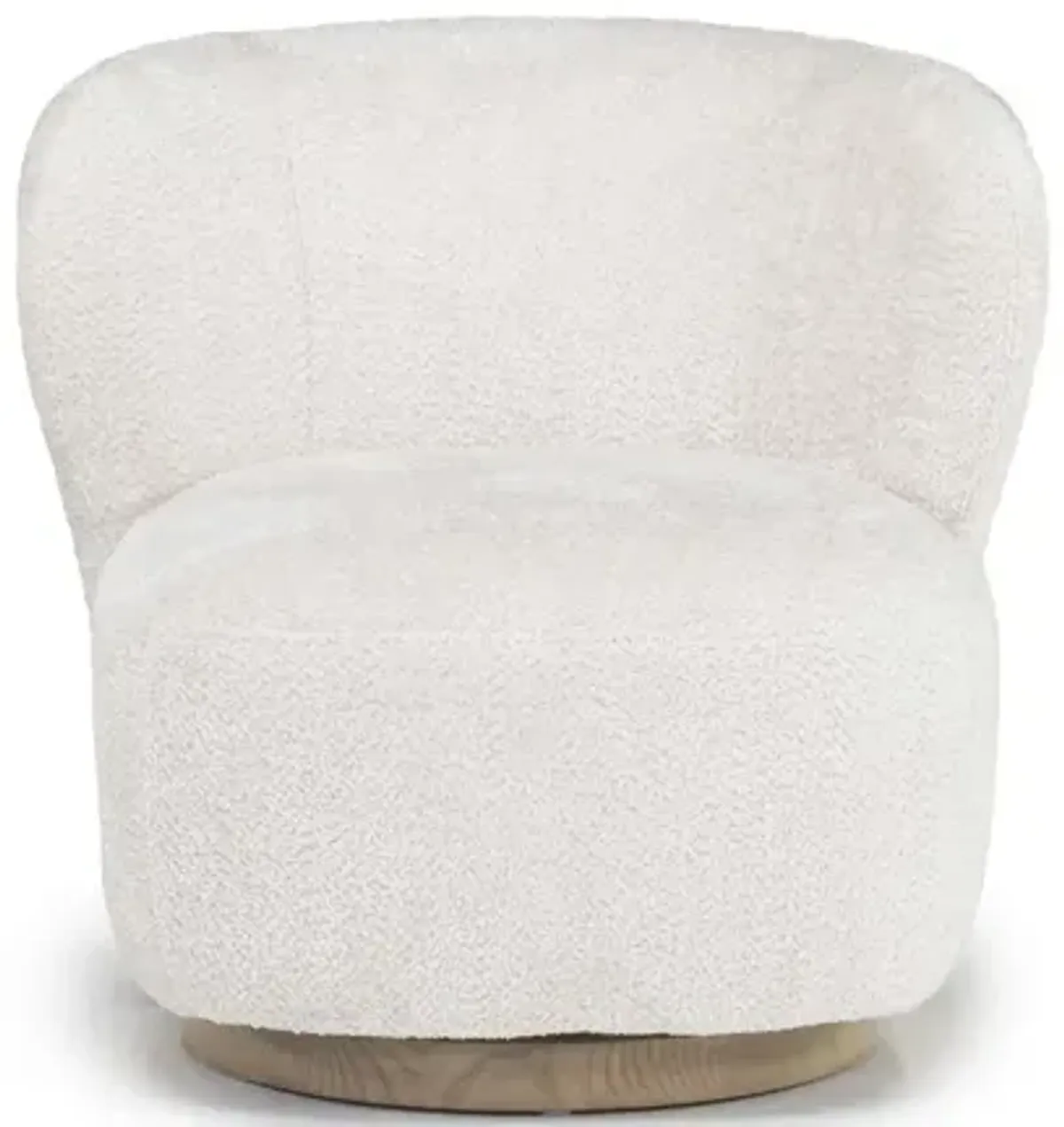 Sandra Swivel Chair in Utopia Sand