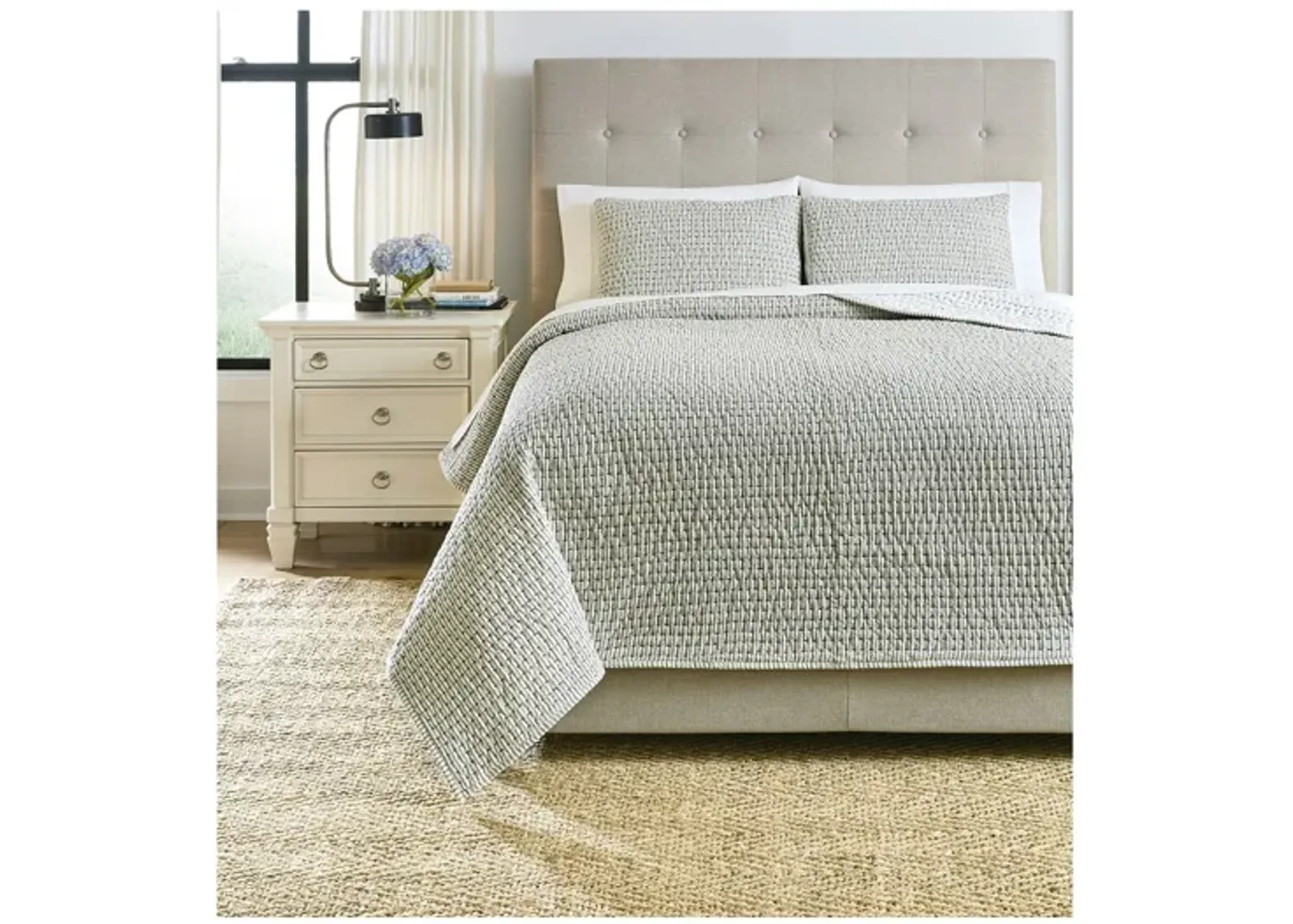 Doralia 3PC Coverlet, Queen