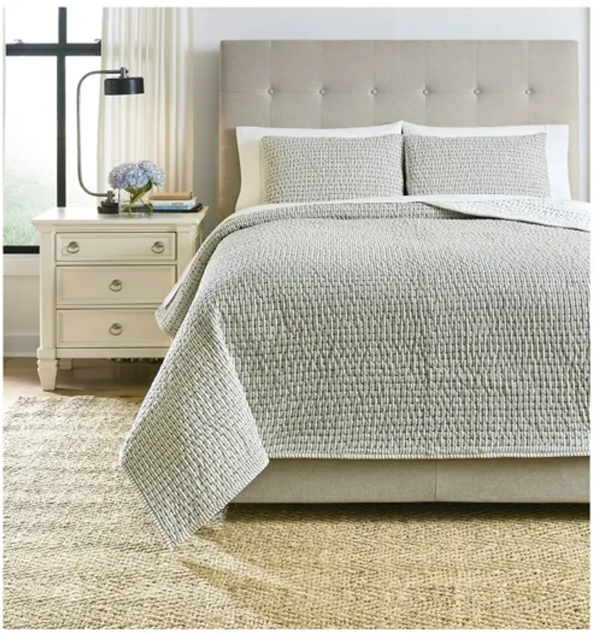 Doralia 3PC Coverlet, Queen