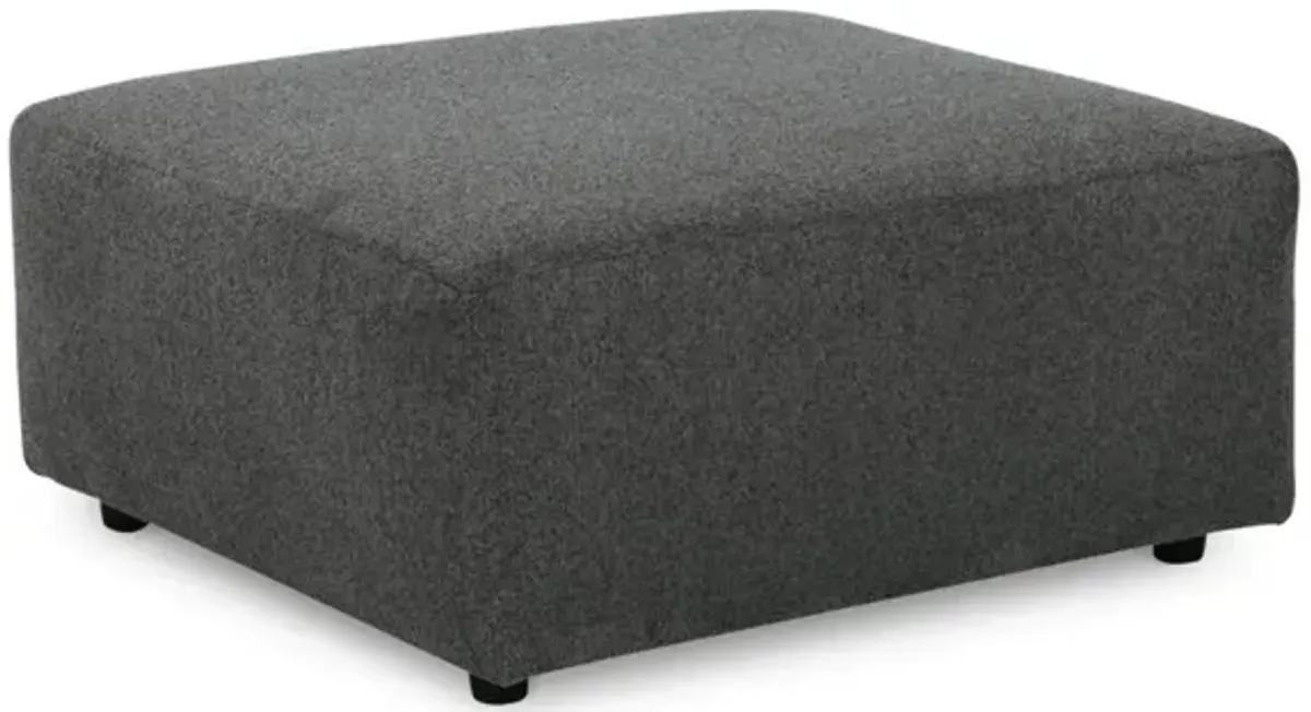 Edenfield Cocktail Ottoman in Charcoal