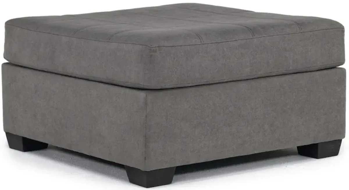Riviera Cocktail Ottoman in Gray