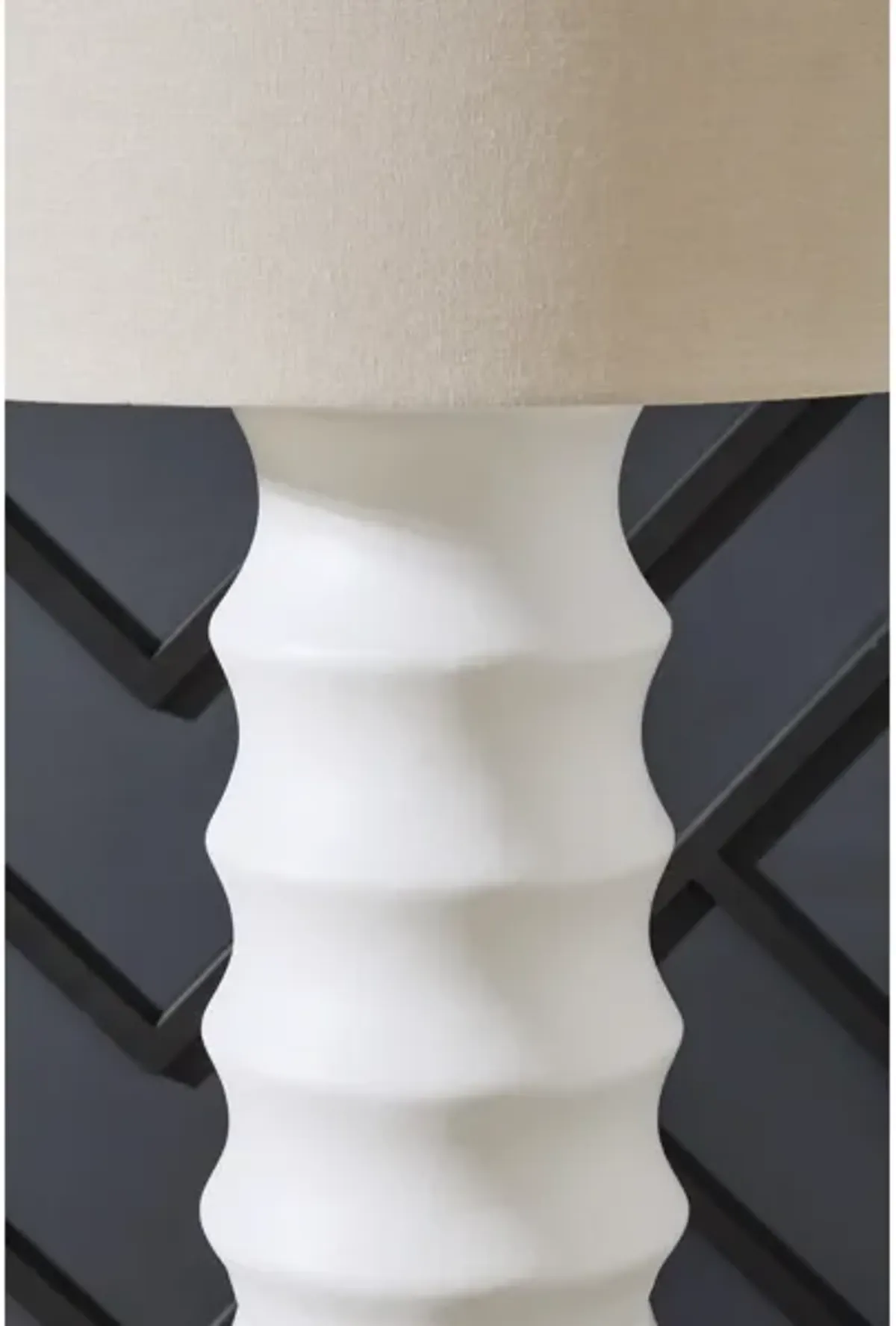 Veraleigh Floor Lamp in White